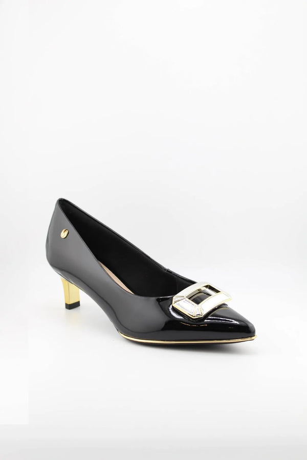 Invoice Pointed Toe Patent Leather Pumps